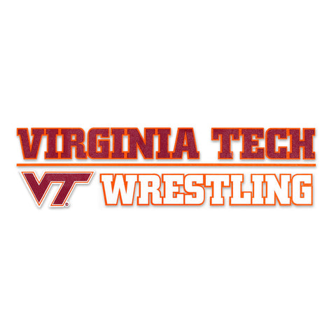 Virginia Tech Sports Decal: Wrestling