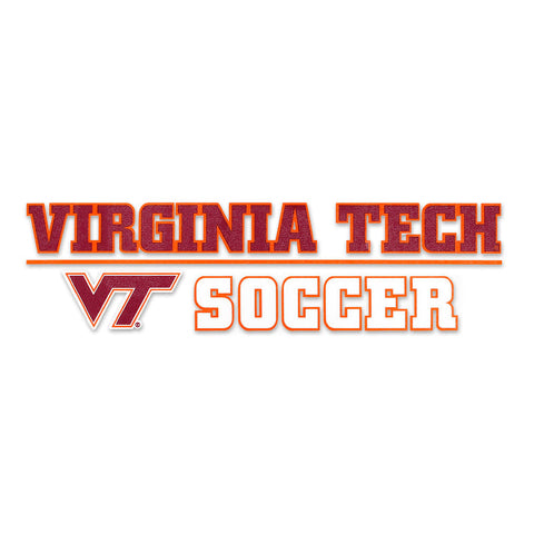 Virginia Tech Sports Decal: Soccer