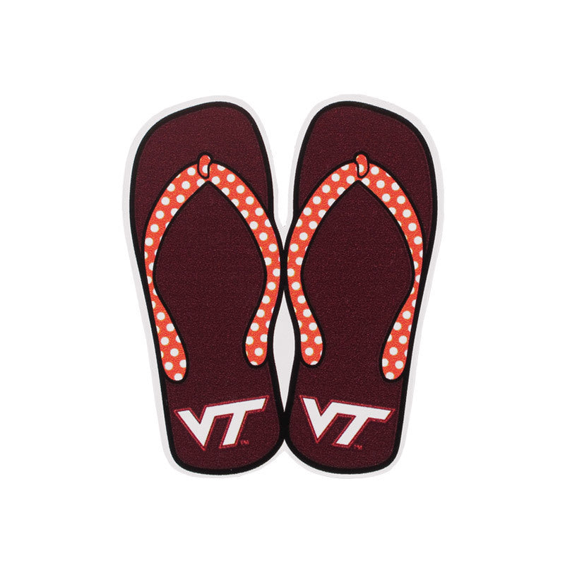 Virginia Tech Flip Flop Refrigerator Magnet – Campus Emporium