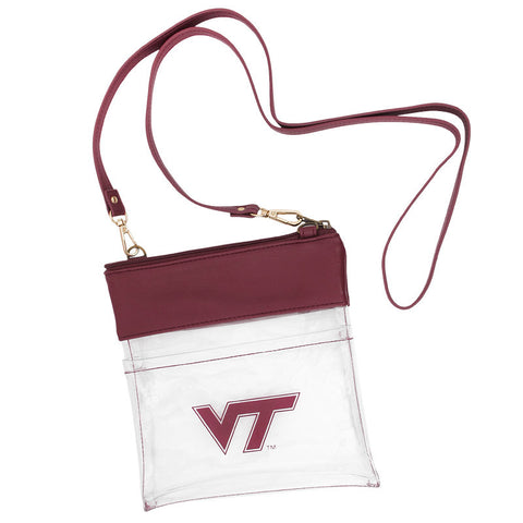 Virginia Tech Clear Game Day Crossbody Bag