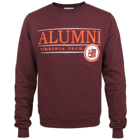 Virginia Tech Alumni Crew Sweatshirt by Champion