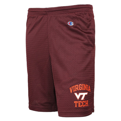 Virginia Tech Men's Classic Mesh Shorts: Maroon by Champion