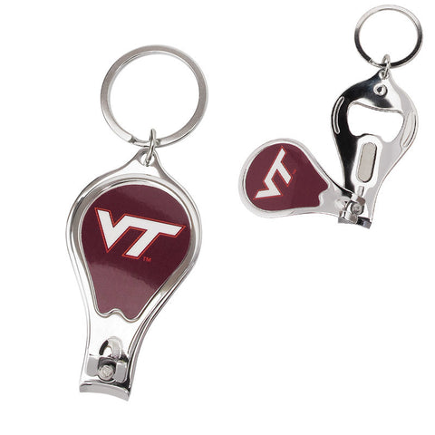 Virginia Tech Nail Clippers Keychain