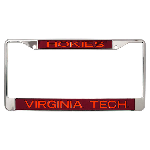 Virginia Tech Hokies Block License Plate Frame – Campus Emporium