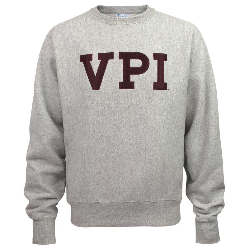 Virginia Tech Vault VPI Reverse Weave Crew Sweatshirt by