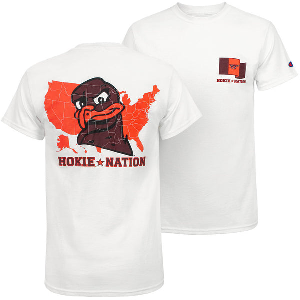 Virginia Tech Hokie Nation T-Shirt by Champion – Campus Emporium