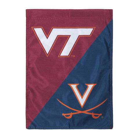 Virginia Tech-Virginia House Divided Garden Flag