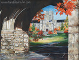 Virginia Tech "Spirit of the Stone" Print by Jane Blevins