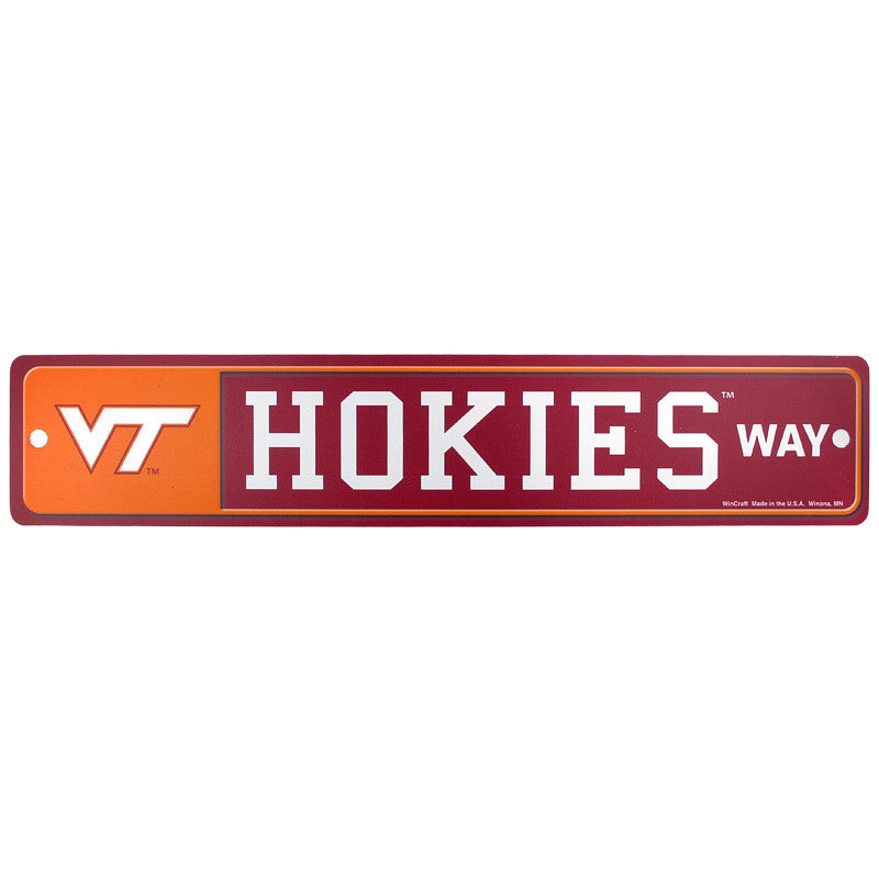 Virginia Tech Zone Street Sign – Campus Emporium