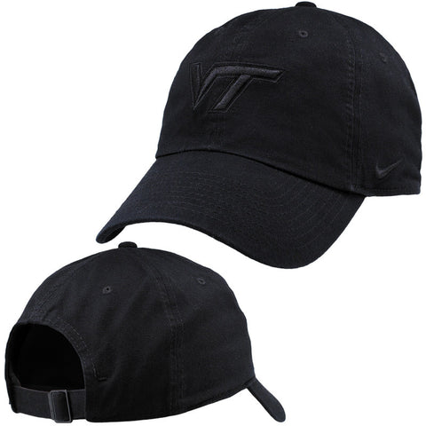 Virginia Tech Heritage 86 Logo Hat: Black by Nike