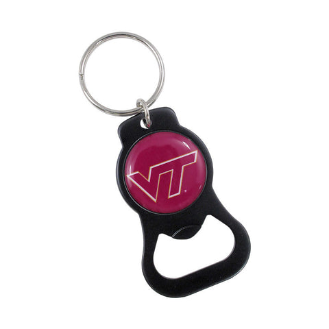 Virginia Tech Logo Bottle Opener Keychain