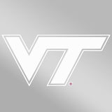 Virginia Tech Logo Decal: White