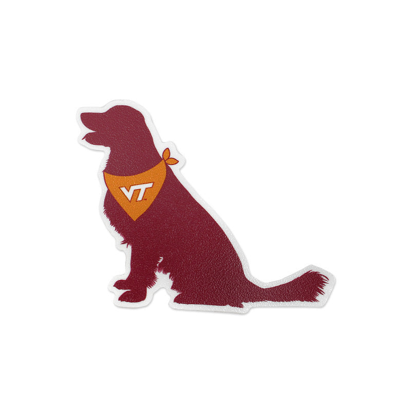 Virginia Tech Dog Rugged Sticker Decal – Campus Emporium