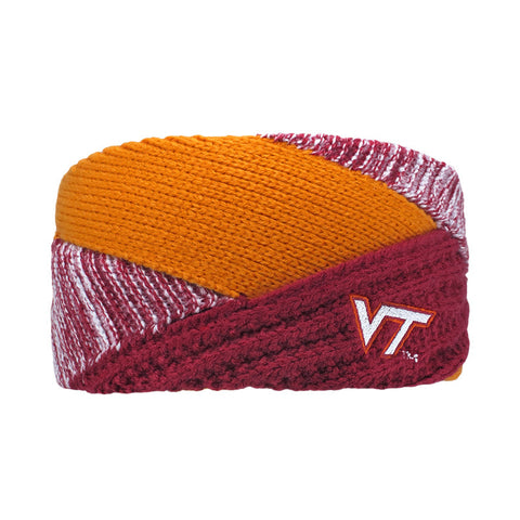 Virginia Tech Crisscross Knit Headband