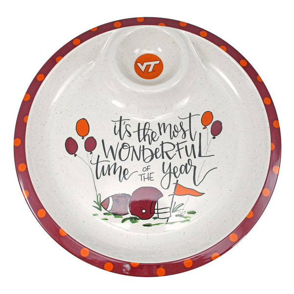Virginia Tech Melamine Chip and Dip Platter – Campus Emporium