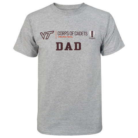 Virginia Tech Corps of Cadets Dad T-Shirt by Champion
