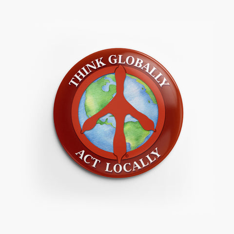 Spirit Button: Think Globally, Act Locally