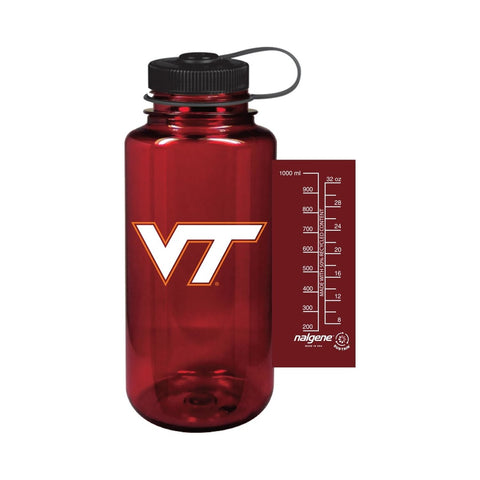 Virginia Tech 32 oz. Widemouth Sustain Water Bottle by Nalgene: Maroon
