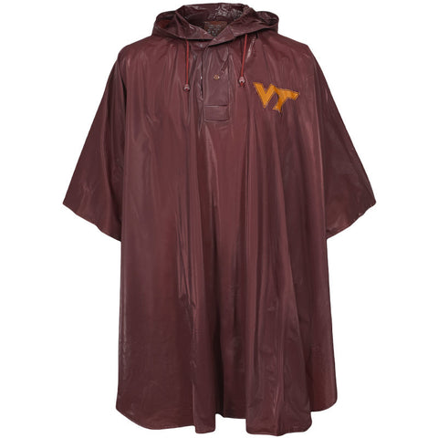 Virginia Tech Heavyweight Billboard Hooded Rain Poncho
