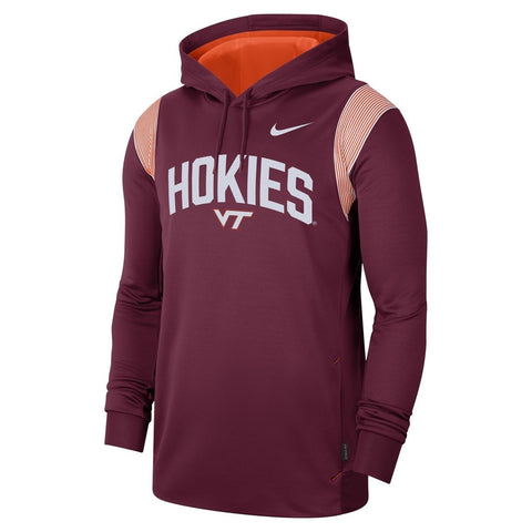 Virginia Tech Hokies Therma-FIT Hooded Sweatshirt by Nike
