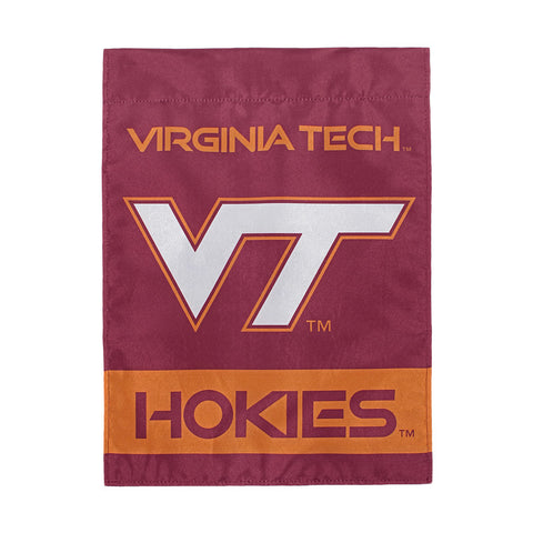 Virginia Tech Hokies Garden Flag with Window Display Kit