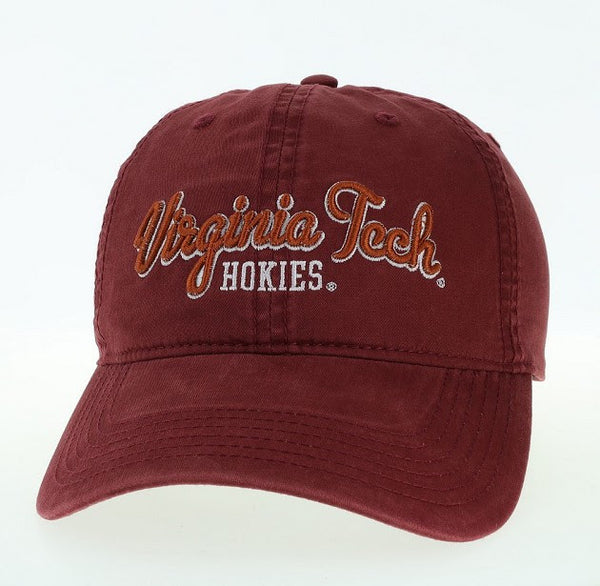 Virginia Tech Terra Twill Hat: Maroon by Legacy – Campus Emporium
