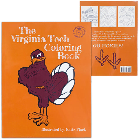 Virginia Tech Collegiate Coloring Book