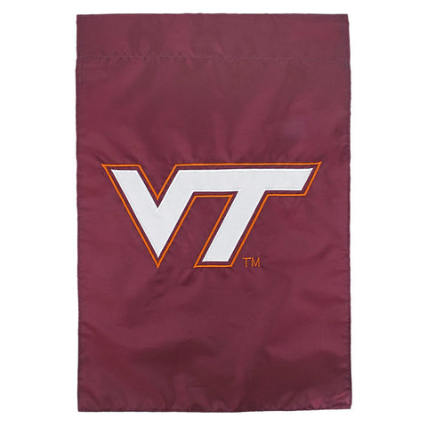 Virginia Tech Applique Garden Flag