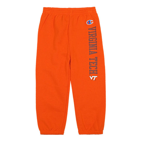 Virginia Tech Toddler Fleece Pants: Orange by Champion