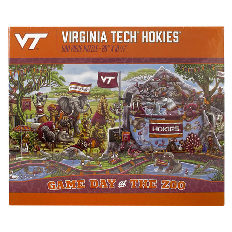 Virginia Tech Gameday at the Zoo 500 Piece Puzzle