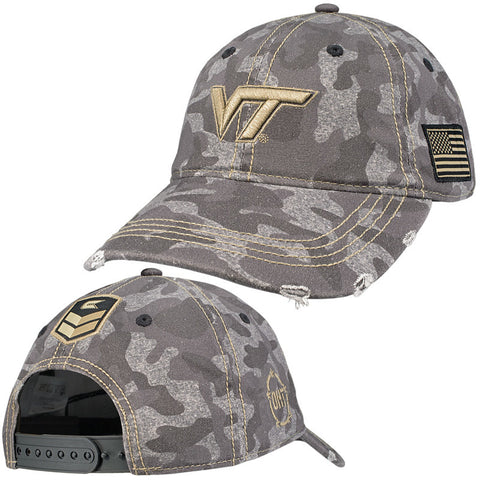 Virginia Tech OHT Darkstar Washed Hat by Colosseum