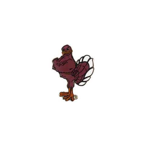 Virginia Tech Standing Hokiebird Lapel Pin – Campus Emporium