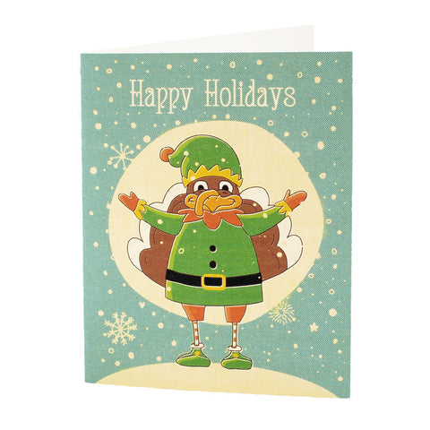 Happy Holidays Card: Elf