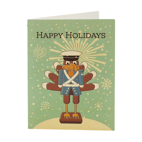 Happy Holidays Card: Nutcracker