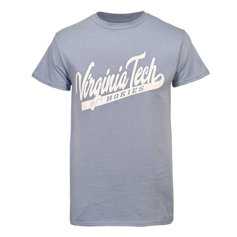 Virginia Tech Confetti Color T-Shirt: Stone Blue