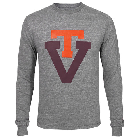Virginia Tech Triumph Vault Logo Long-Sleeved T-Shirt by Champion