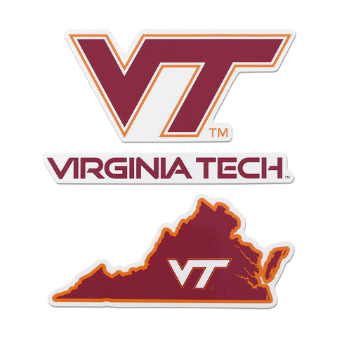 Virginia Tech Decal Set
