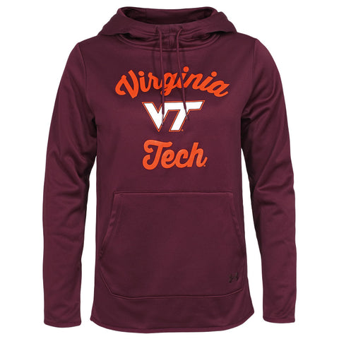Virginia Tech Women's Gameday Armour Fleece Hooded Sweatshirt by Under Armour