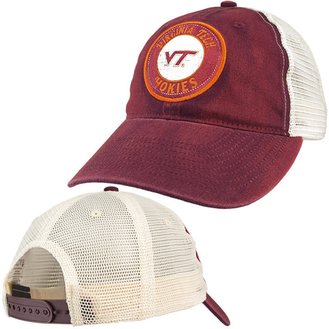 Virginia Tech Come With Me Washed Trucker Hat by Colosseum