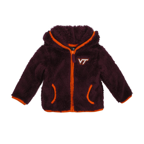 Virginia Tech Baby Ellen Full-Zip Polar Fleece Jacket