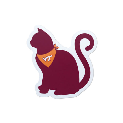 Virginia Tech Cat Rugged Sticker Decal