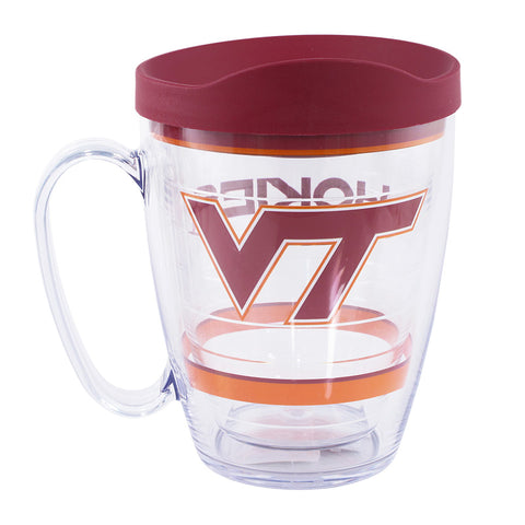 Virginia Tech Logo Mug with Lid by Tervis Tumbler