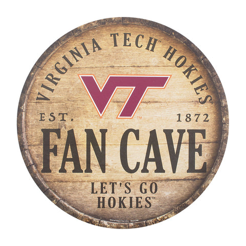 Virginia Tech Circle Fan Cave Sign