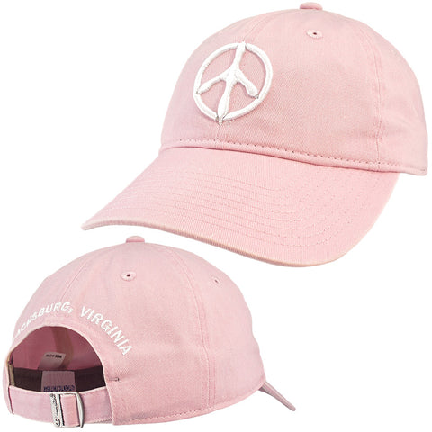 Peace Track Pigment Washed Hat: Hush Pink by Champion