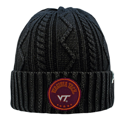 Virginia Tech Affirmative Washed Rib Beanie by Colosseum