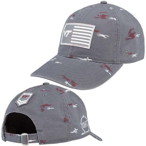 Virginia Tech OHT Gray Camo Hat by Top of the World