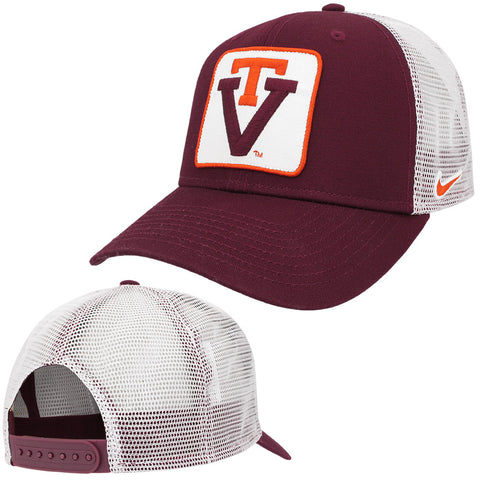 Virginia Tech Classic 99 Vault Patch Trucker Hat by Nike