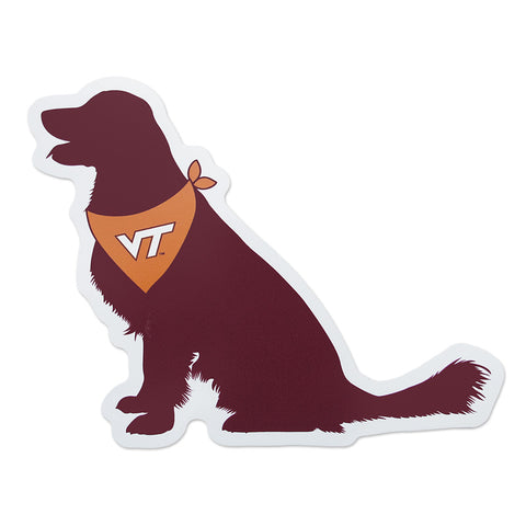 Virginia Tech Large Dog Magnet