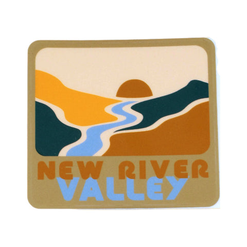 New River Valley Minimal Decal