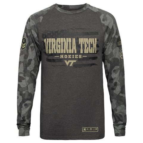 Virginia Tech OHT Darkstar Raglan Long-Sleeved T-Shirt